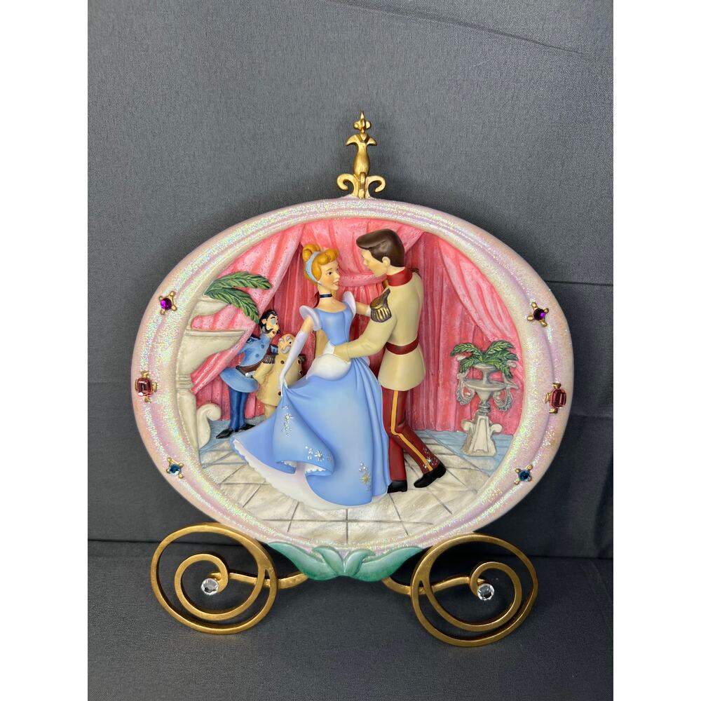 Disney Cinderella Enchanted Evening The Bradford Exchange Plate NIP